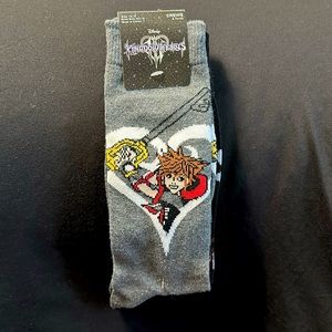 {BOGO} Kingdom Hearts 2 pair Crew Socks